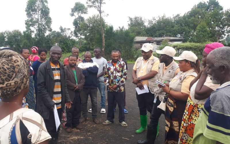 Rapport terrain — Masisi, décembre 2025 : avancement du marais de Buroha