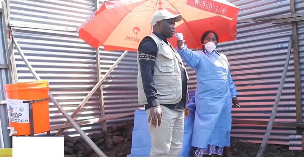 L&rsquo;ONG COPAD Grands Lacs aux côtés des communautés dans la riposte contre Ebola à Goma