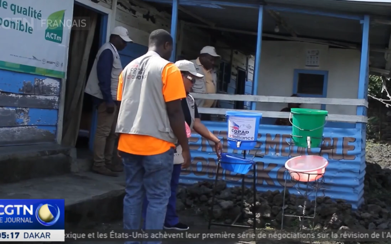 COPAD GRANDS LACS ENGAGÉ DANS LA RIPOSTE CONTRE EBOLA À GOMA
